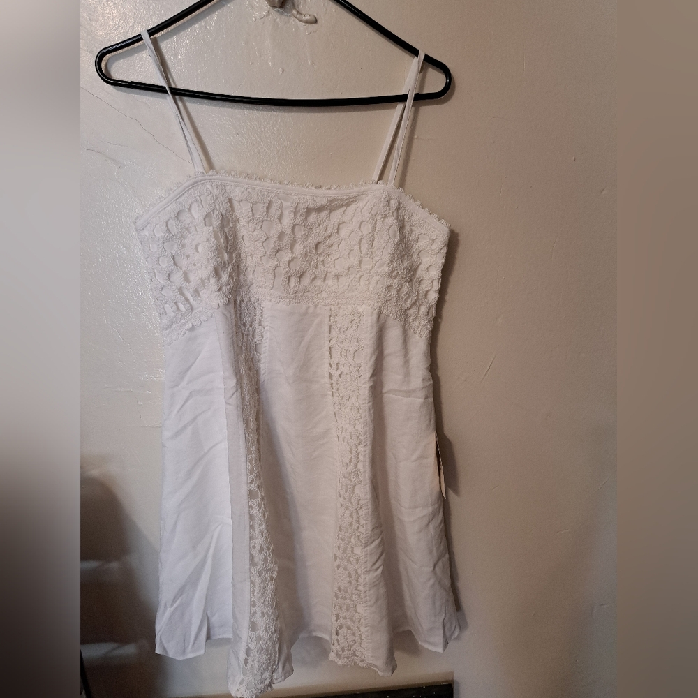 Valarie Embroidered Mini Dress
